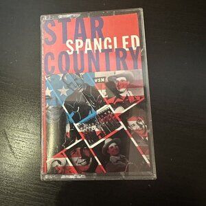 Star Spangled Country Cassette 1992 Gene Autry Al Dexter Bob Wills Vintage